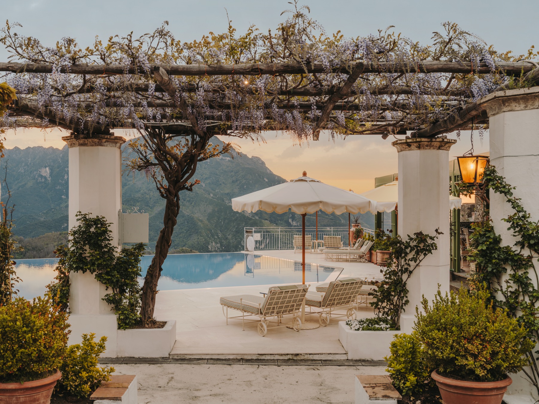 Caruso, A Belmond Hotel — infinity pool above Ravello